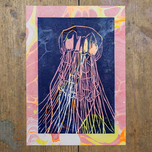 Rafferty - 2022 - Lion's Mane Linocut.jpg